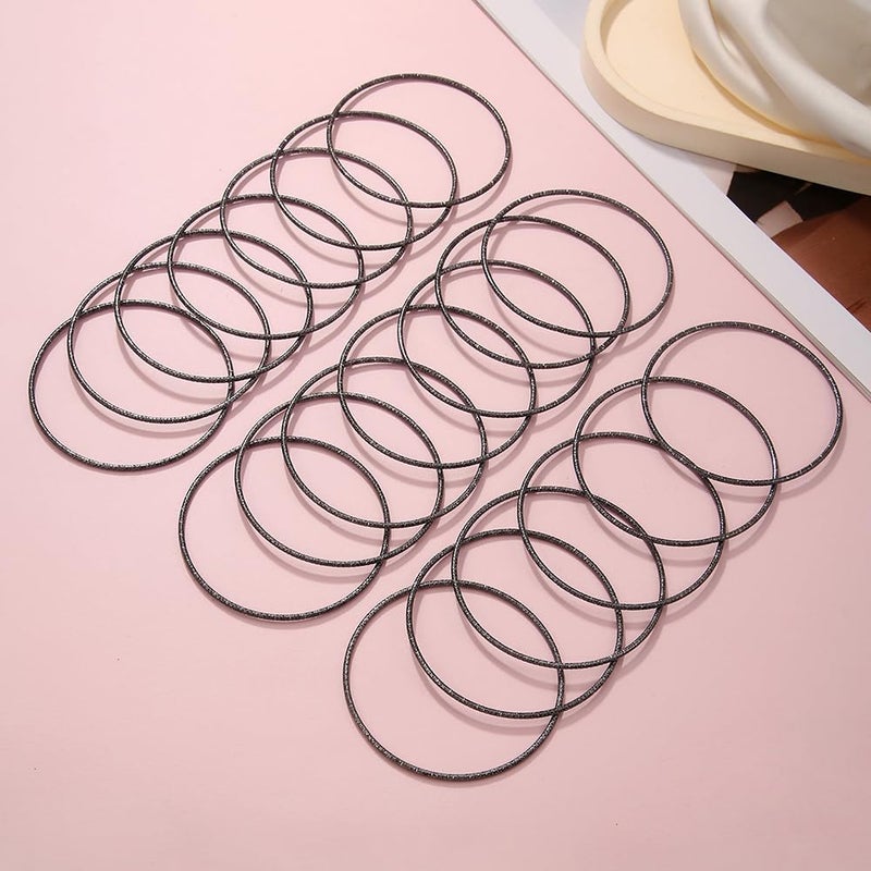 RINTOLER Store 16Pcs Gold Bangle Bracelets for Women - Multi Layer Stackable Textured Bracelets Boho Jewelrys Set. - Image 4